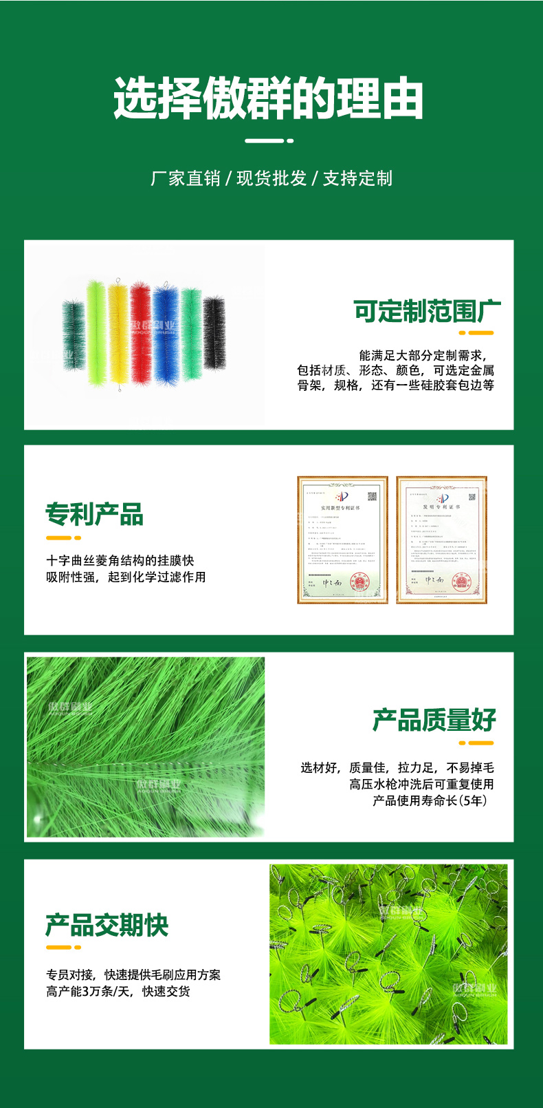 錦鯉魚(yú)池過(guò)濾毛刷09